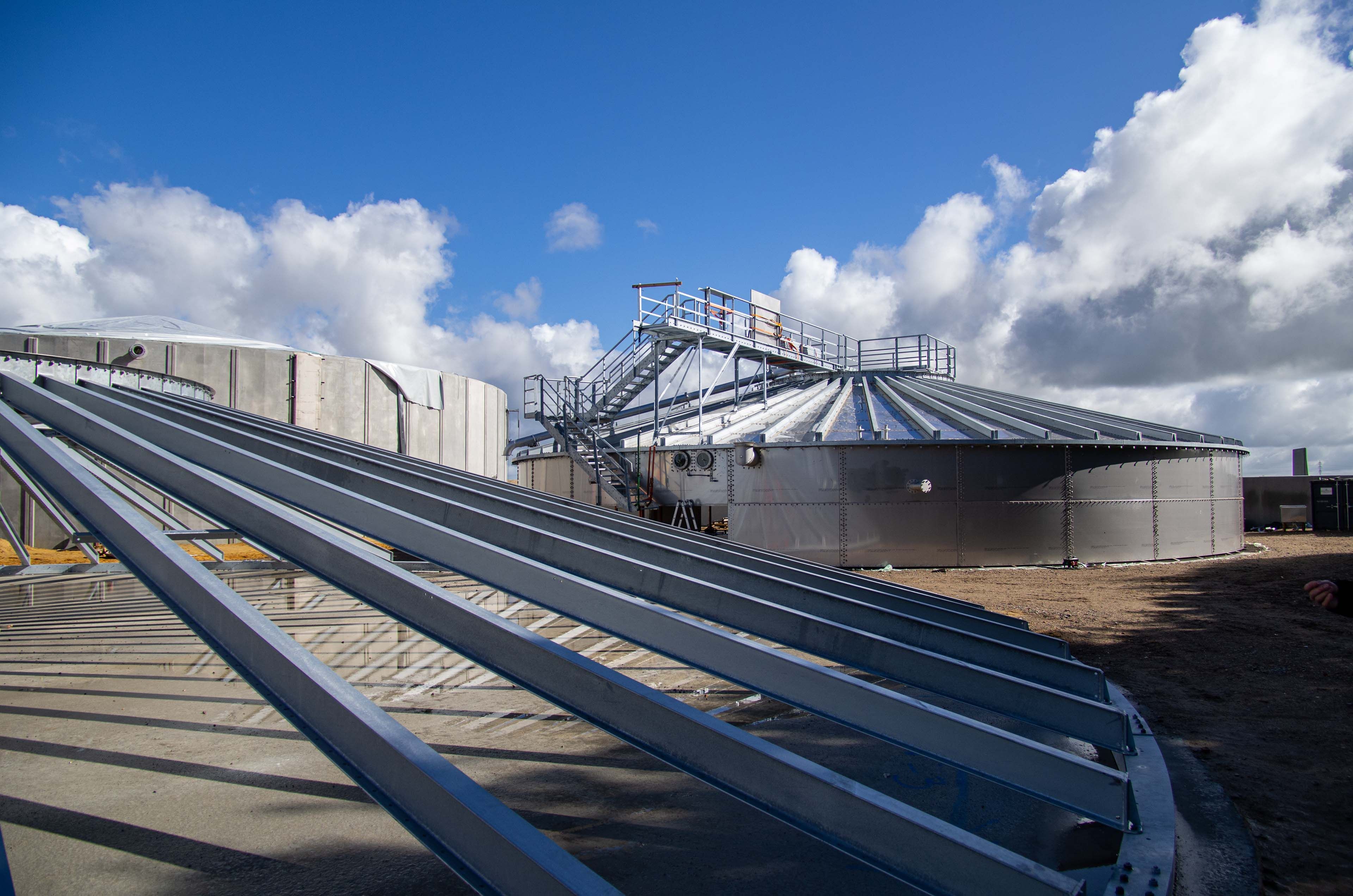Biogasanlage in Süddeutschland: